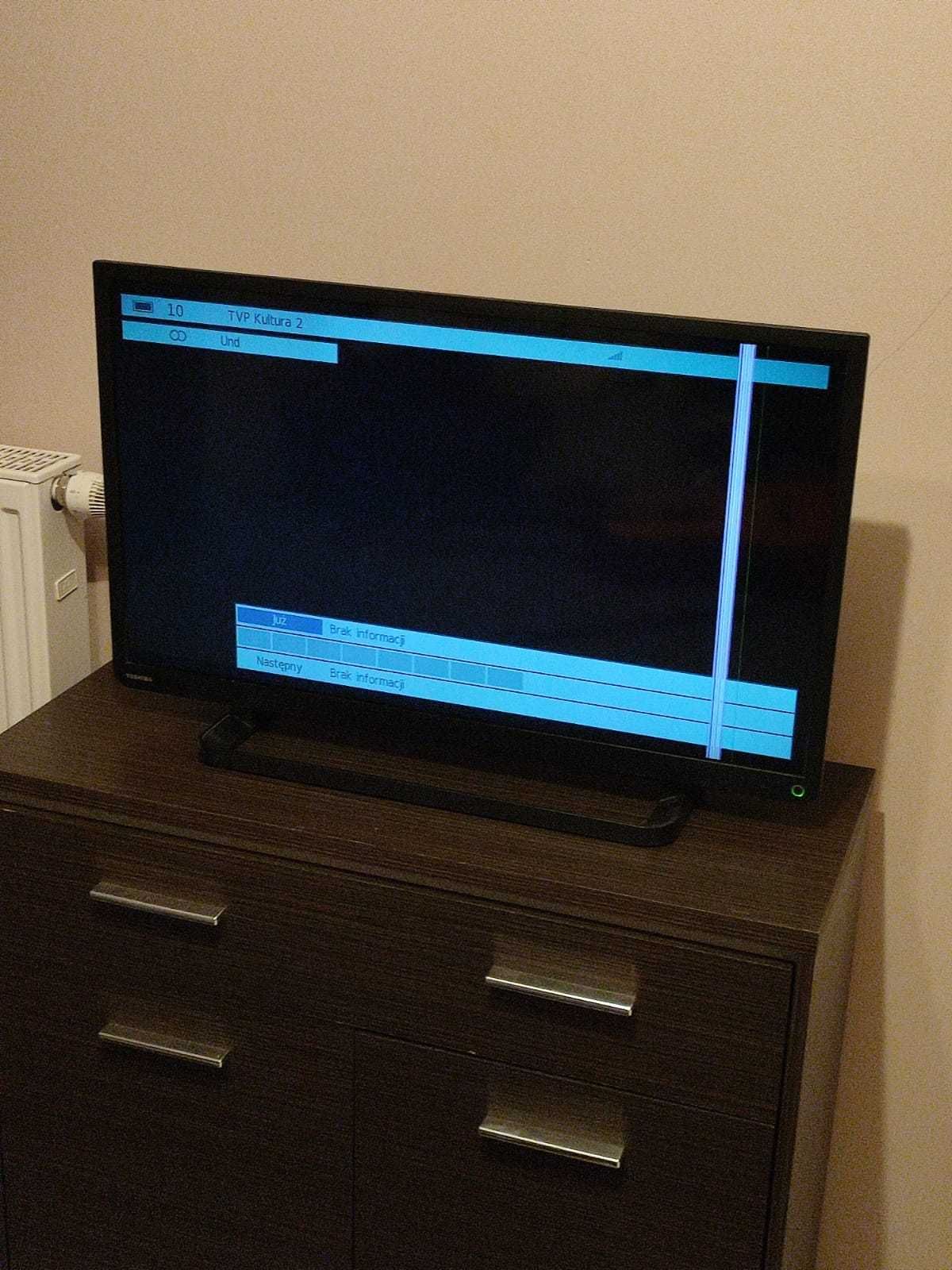 TOSHIBA 32W2433D TELEWIZOR LCD 32" - uszkodzony