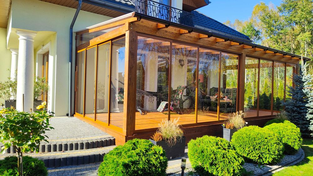 Zadaszenie tarasu taras wiata altana pergola