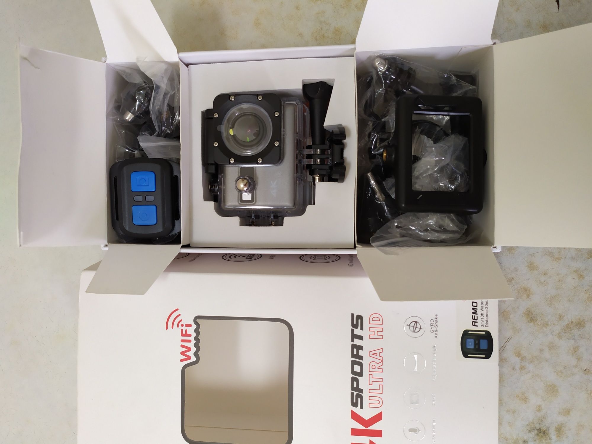 Екшн камера Action camera Sports 4K UHD