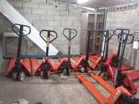 Porta paletes 2500 kg usados