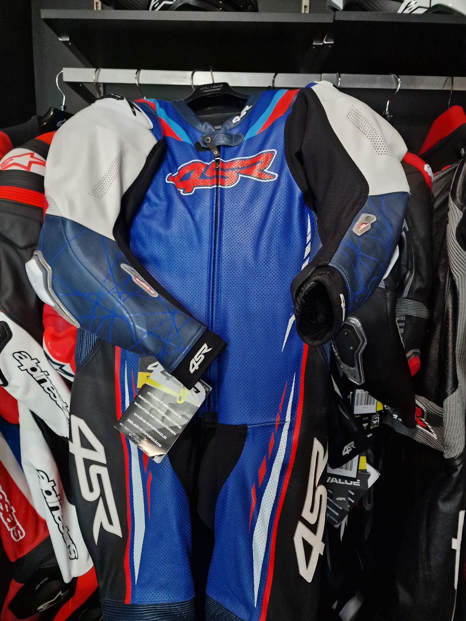 KOMBINEZON 4SR RACING BLUE AR rozmiar -  48,50,52,54,56,58,60