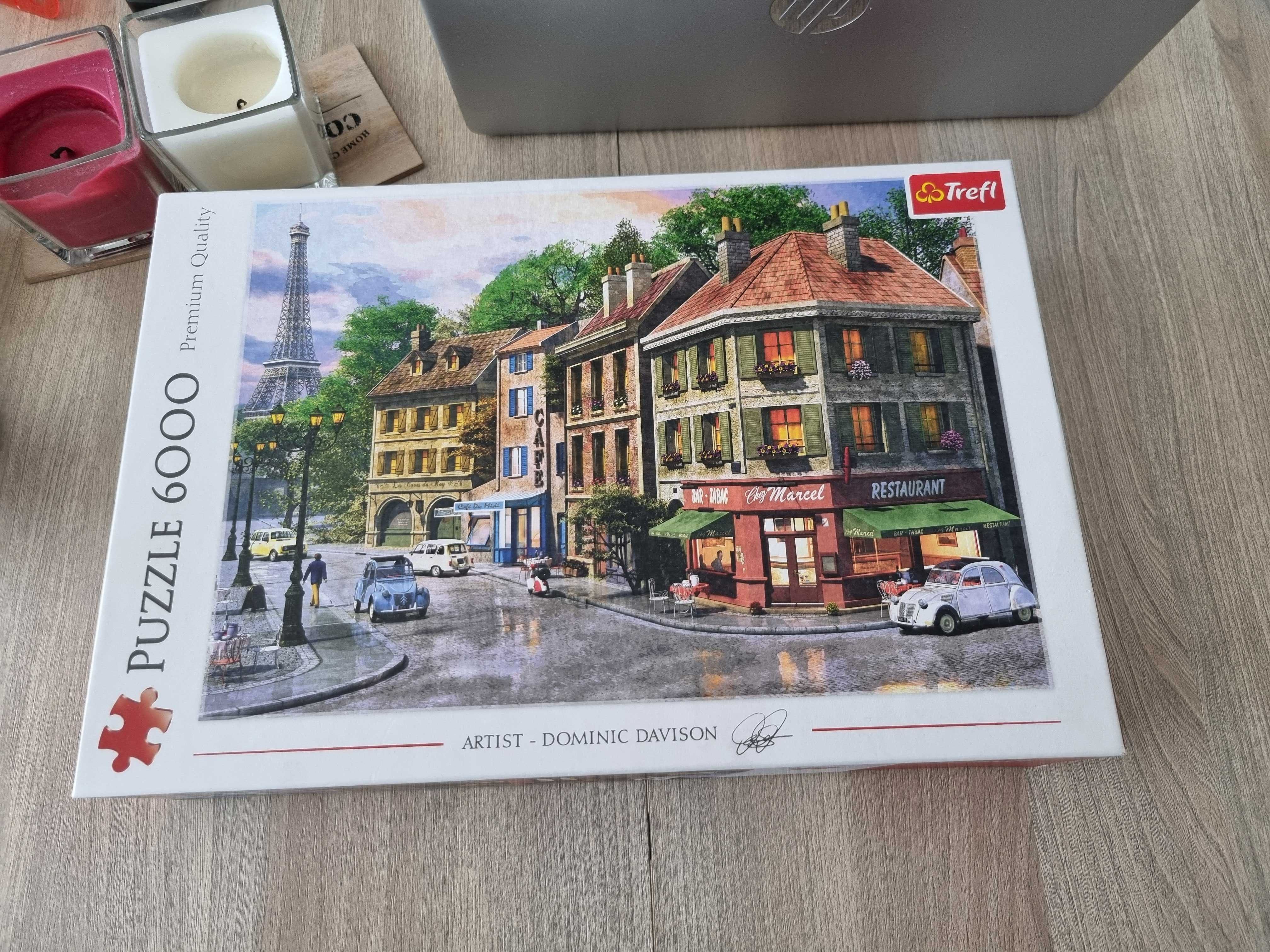 puzzle uliczka Paryża 6000 szt