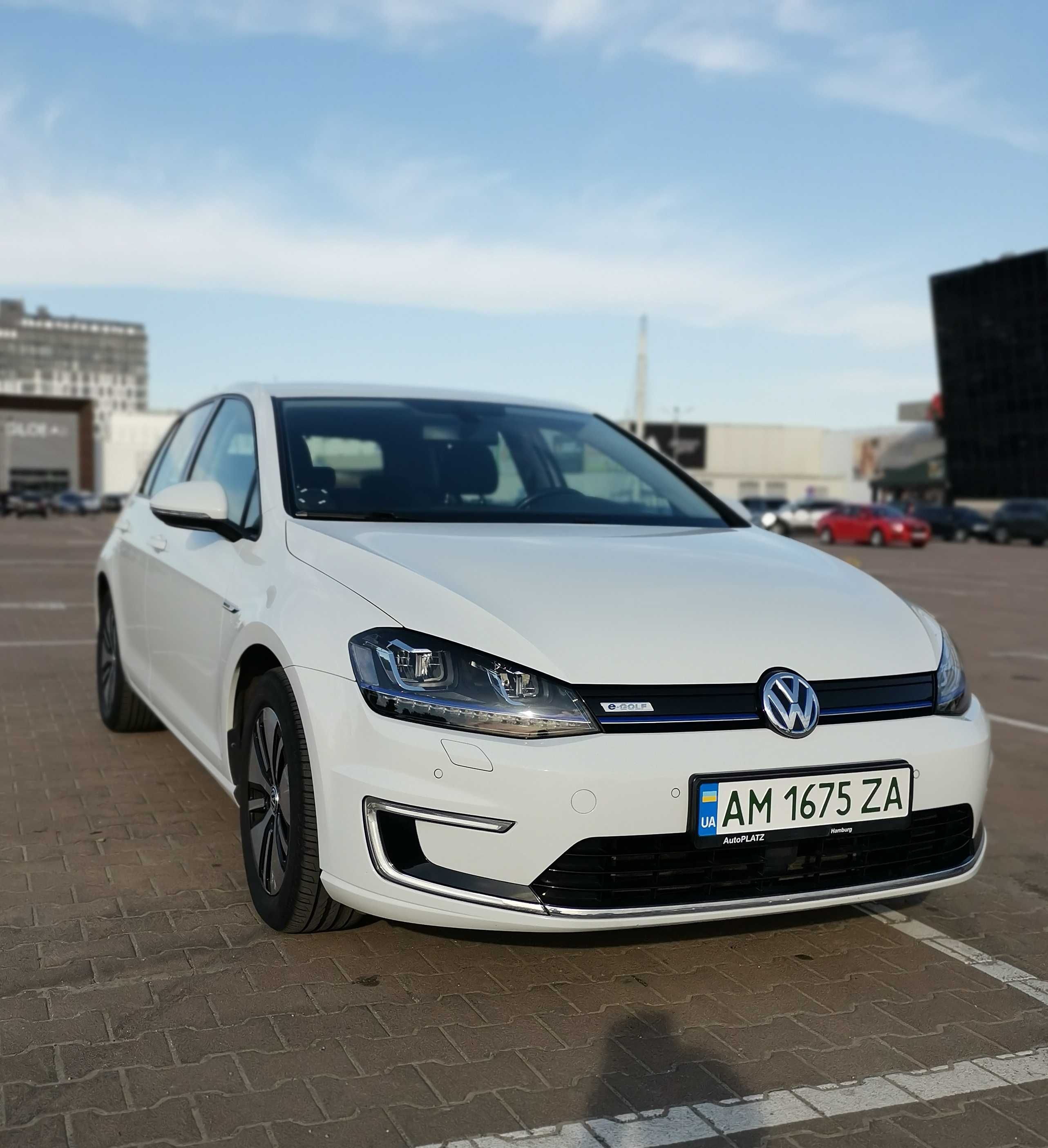 Volkswagen e-golf 2016 93тис/тепловий насос/камера