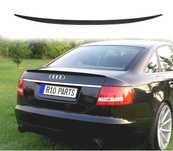SPOILER AUDI A6 C6 4F BERLINA 11-18 PRETO BRILHANTE