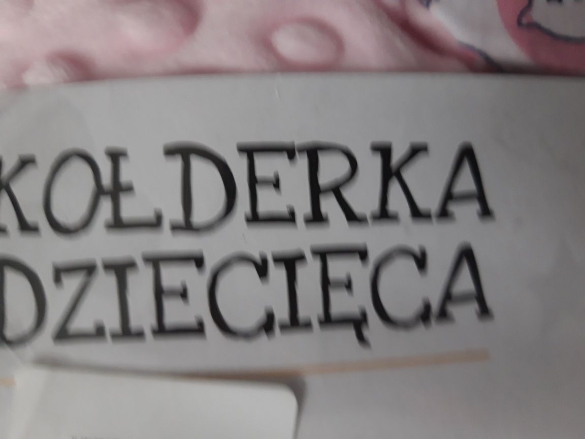 Kołderka dziecięca dziewczęca