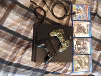 PlayStation 4 com 2 comandos
