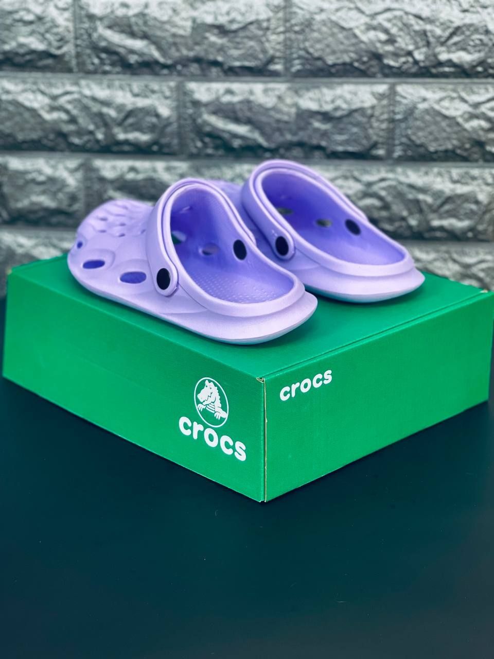 ЖЕНСКИЕ кроксы Crocs фиолетовые шлёпанцы Крокс 36-41