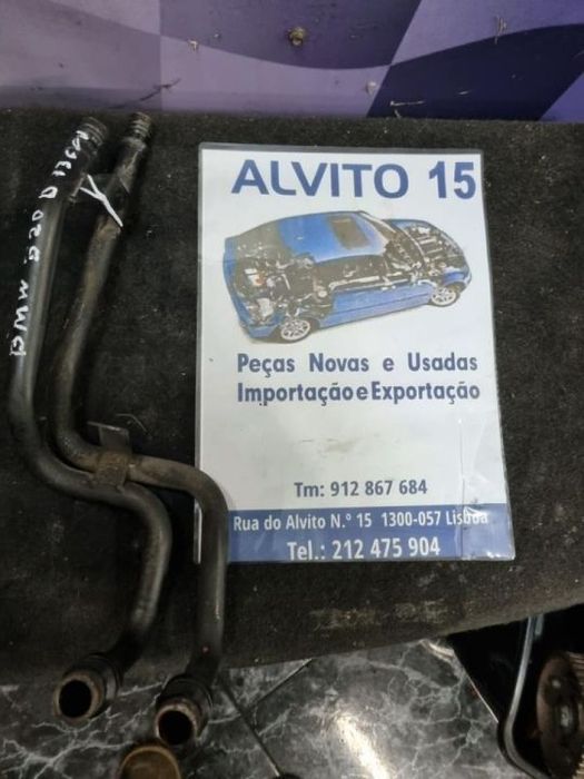 tubos do bloco em metal BMW 320d e46 136cv