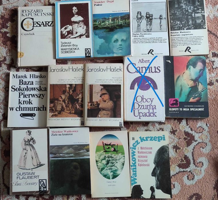 Melchior Wańkowicz - zestaw 10 książek + 1 książka gratis