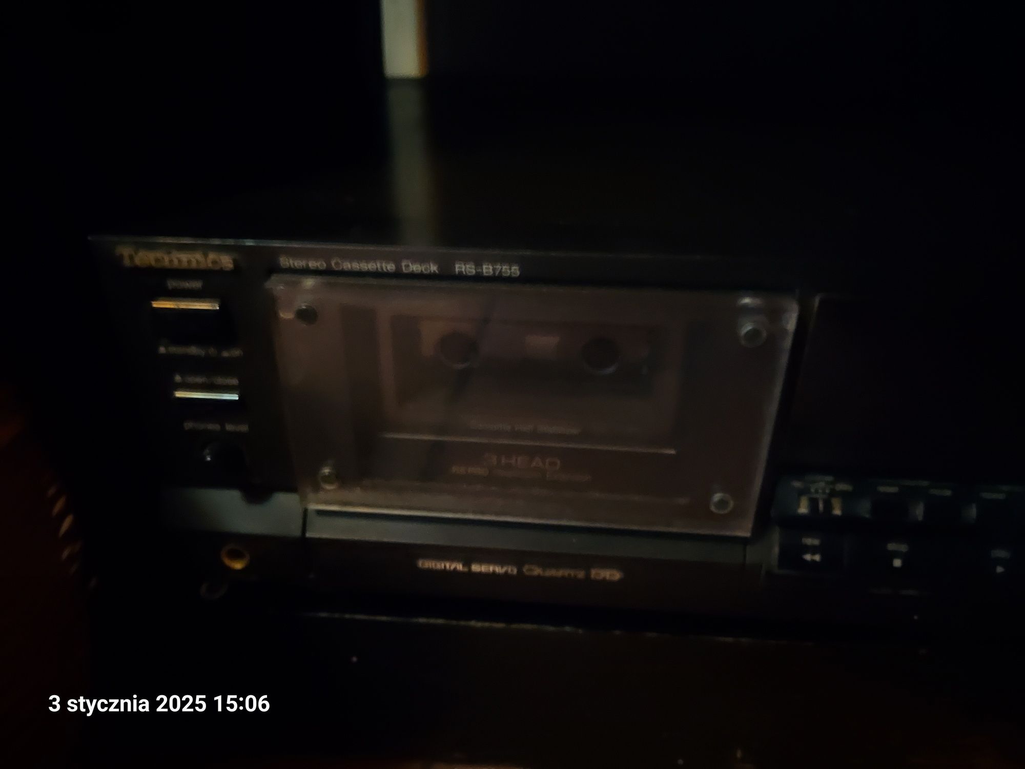 Odtwarzacz kasetowy Technics RS-B755