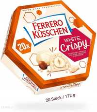 Ferrero Küsschen White Crispy czekoladki 5 opakowań