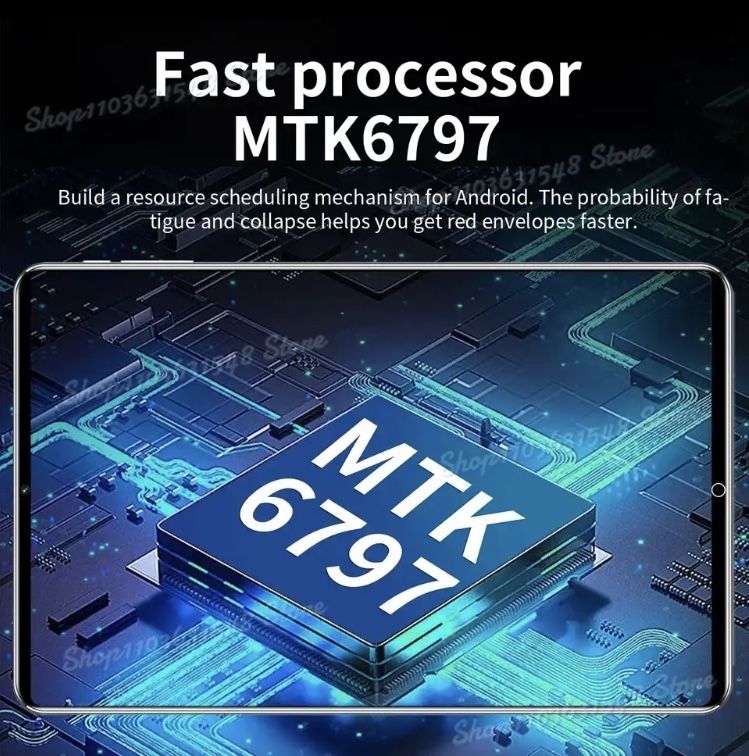 Tablet android - 16gb ram - 250gb