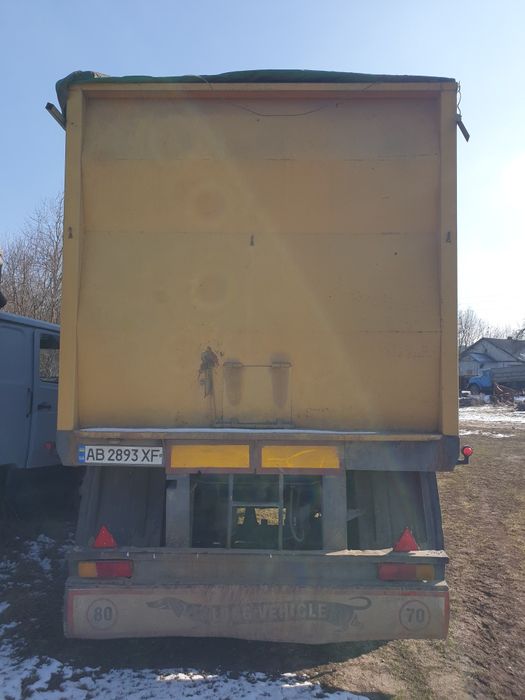 Напівпричіп ОДАЗ 935761, зерновоз самоскид