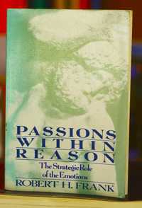 Passions within reason de Robert H. Frank - Portes Grátis