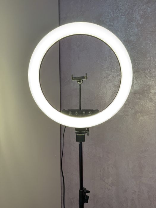 Кільцева лампа зі штативом 45 см