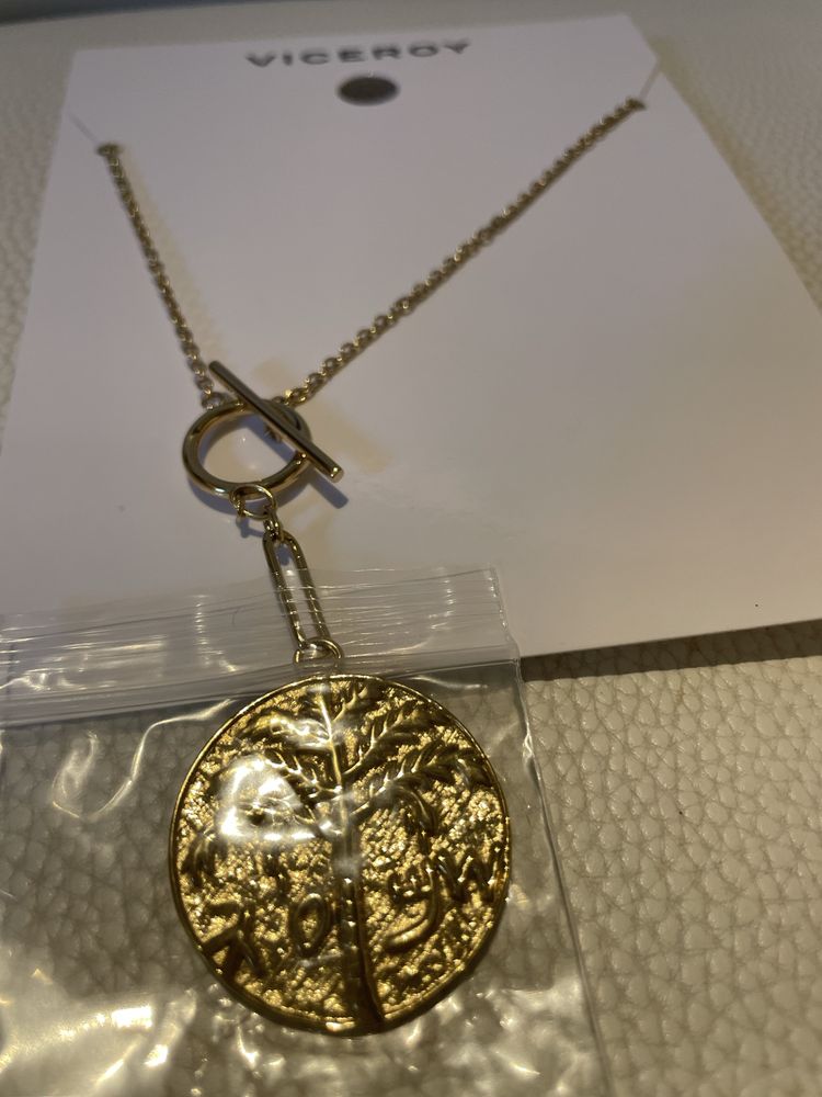 Viceroy fio dourado com arvore da vida