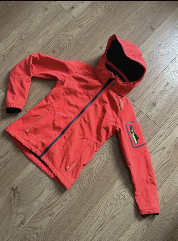 CMP kurtka softshell 140 z kapturem