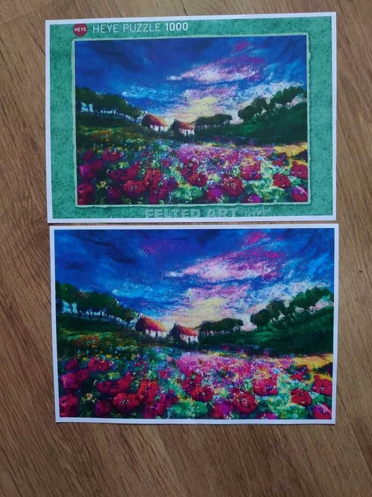 Puzzle Heye 1000 - Sundown Poppies (Moy Mackay)