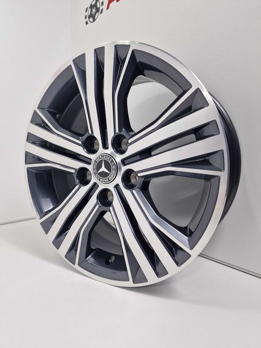 NOWE alufelgi MERCEDES - BENZ 16" 5x114,3 CITAN  - Grafit Poler