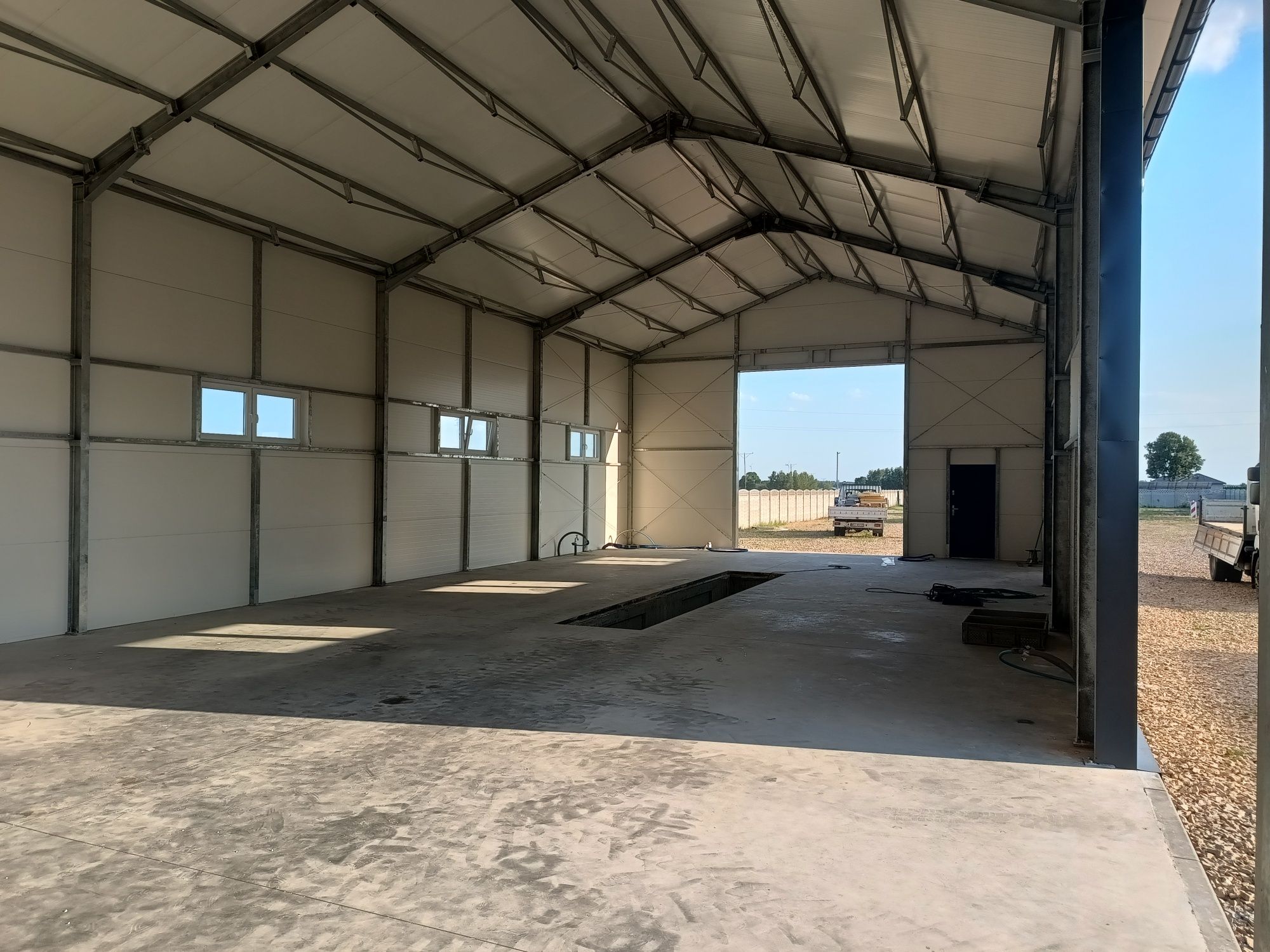 Hala ocieplana 10x25x5 Stal-Project