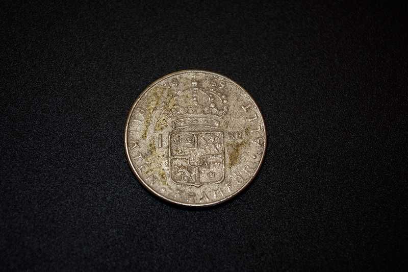 Moeda de 1 Coroa Sueca