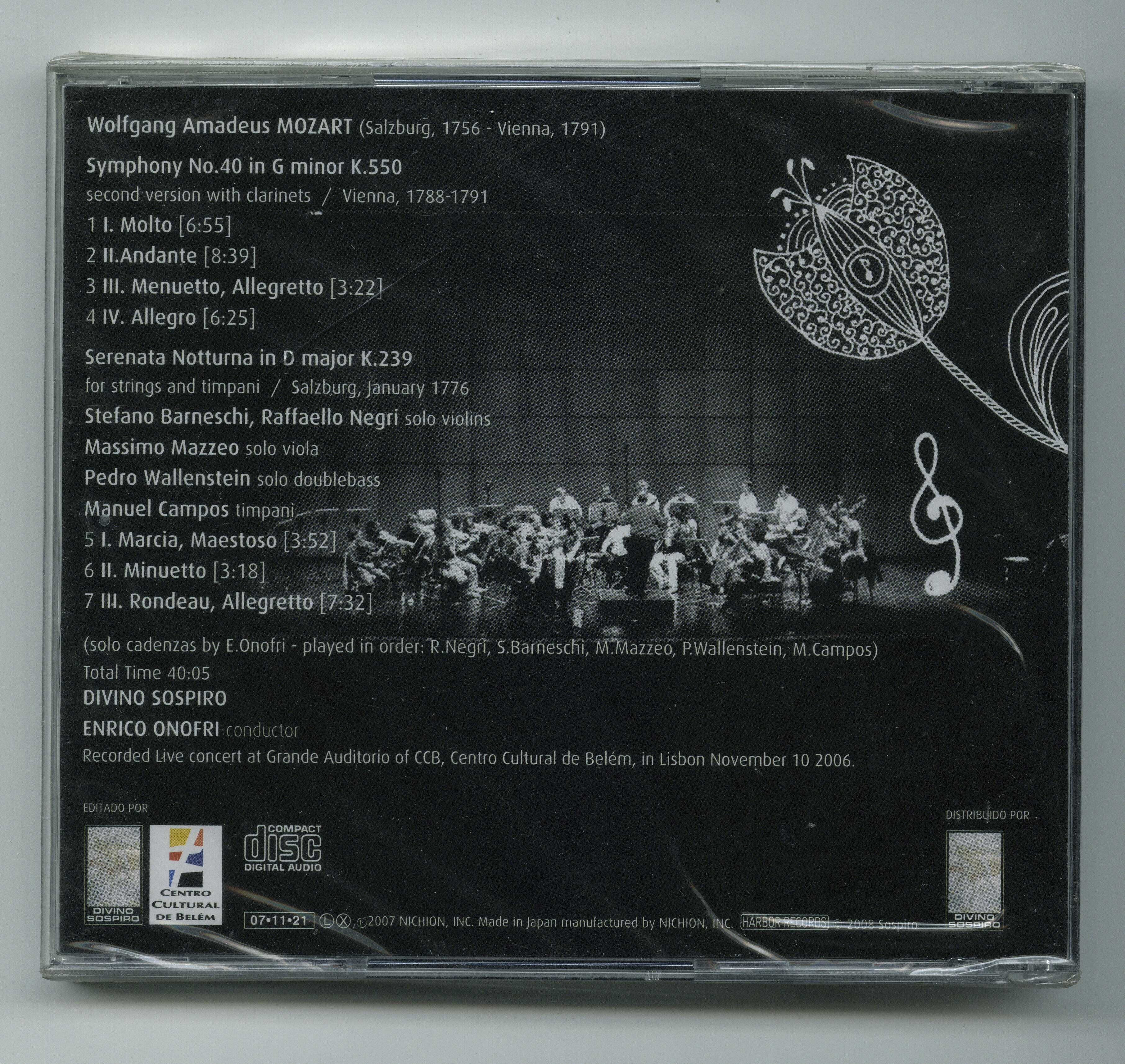 4 CD's - Música clássica