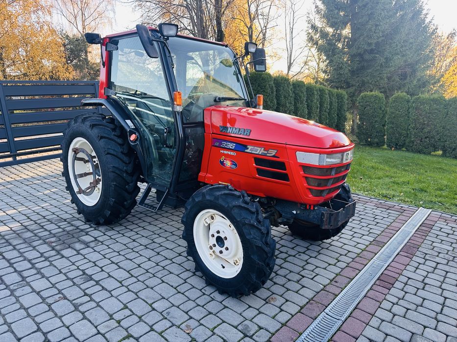 Traktor Yanmar Af 336 - kabina Hi speed szybka skrzynia nowe opony