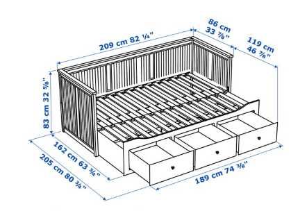 Cama Hemnes IKEA como NOVA