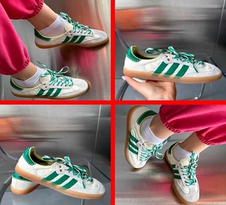 Женские кроссовки Adidas Samba Wales Bonner 36-41 адидас Хит