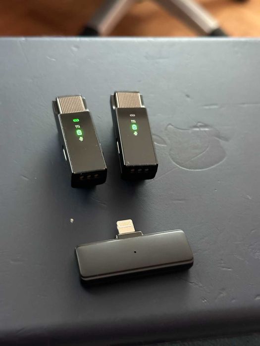 Бездротовий мікрофон для iPhone (Lightning)