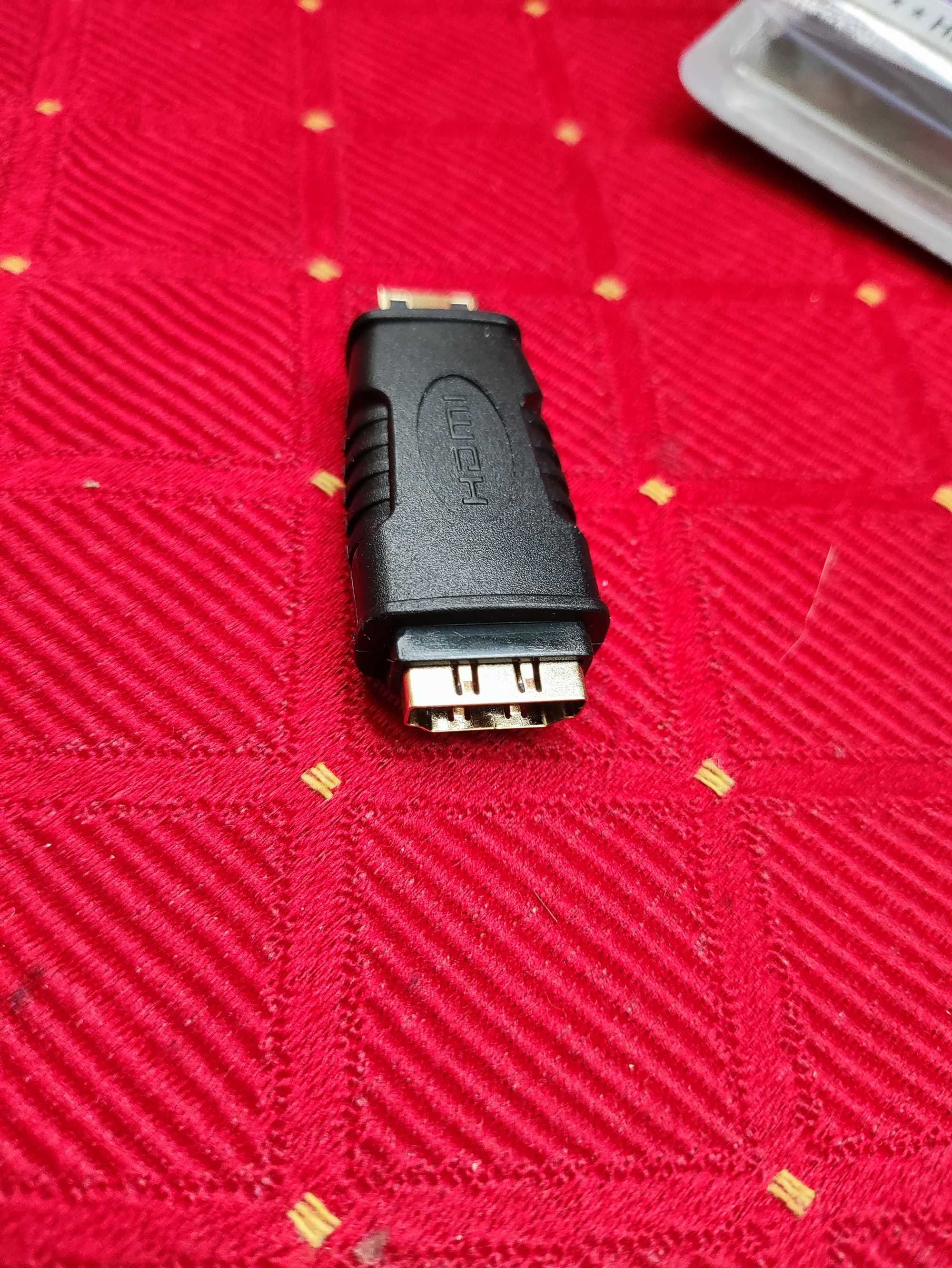 Przejściówka Mini HDMI - HDMI Schwaiger Adapter kabel Przewód wtyczka