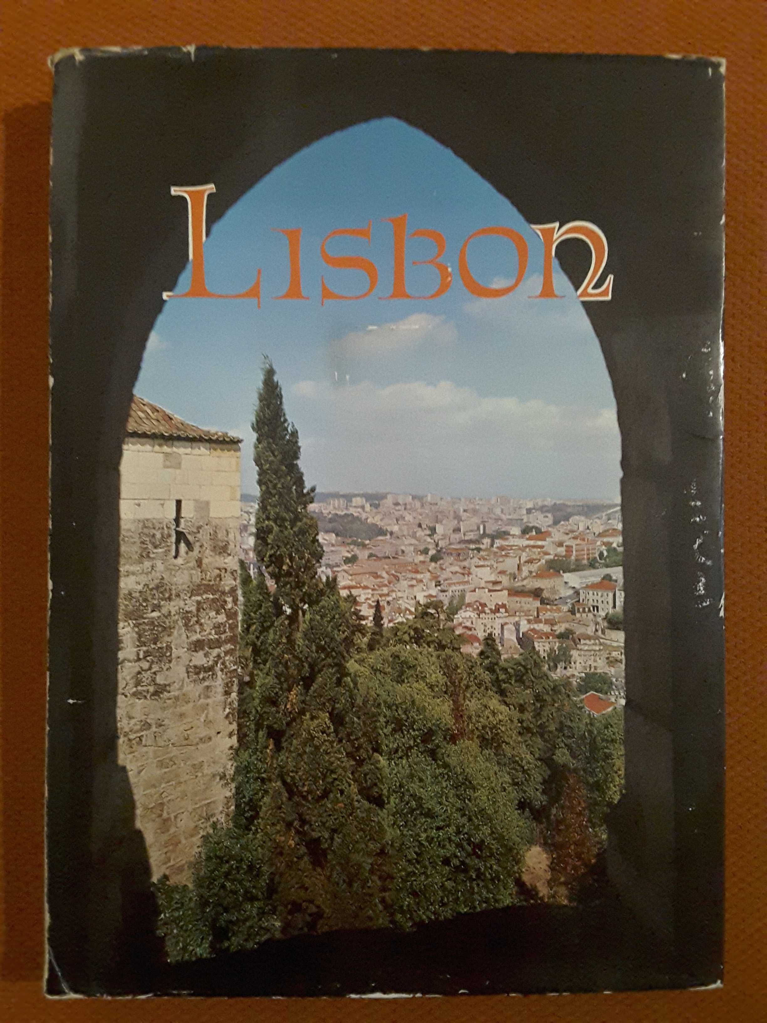 F. Marjay: Lisbon and its Surroundings / O Rossio em Postal Antigo