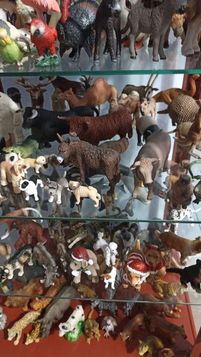 Coleção de bonecos schleich