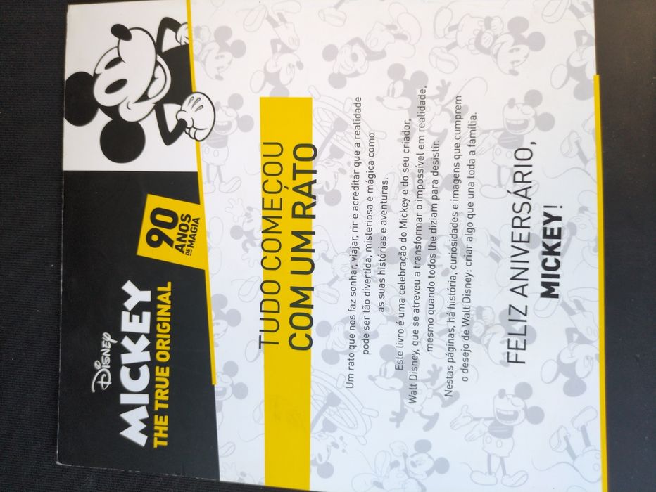 Tudo começou com um rato 90 anos de magia