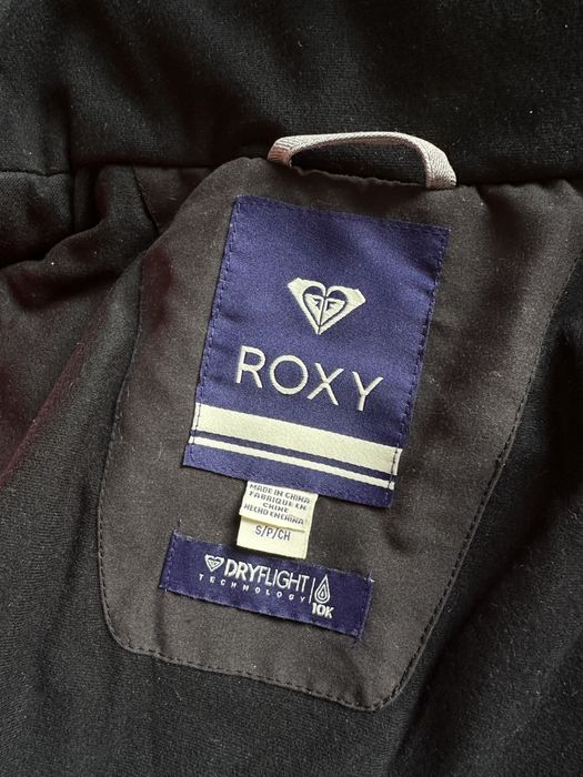 Гірськолижний жіночий костюм рожеві штани сіра куртка Roxy