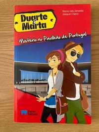 Livro "Mistério no Pavilhão de Portugal"
