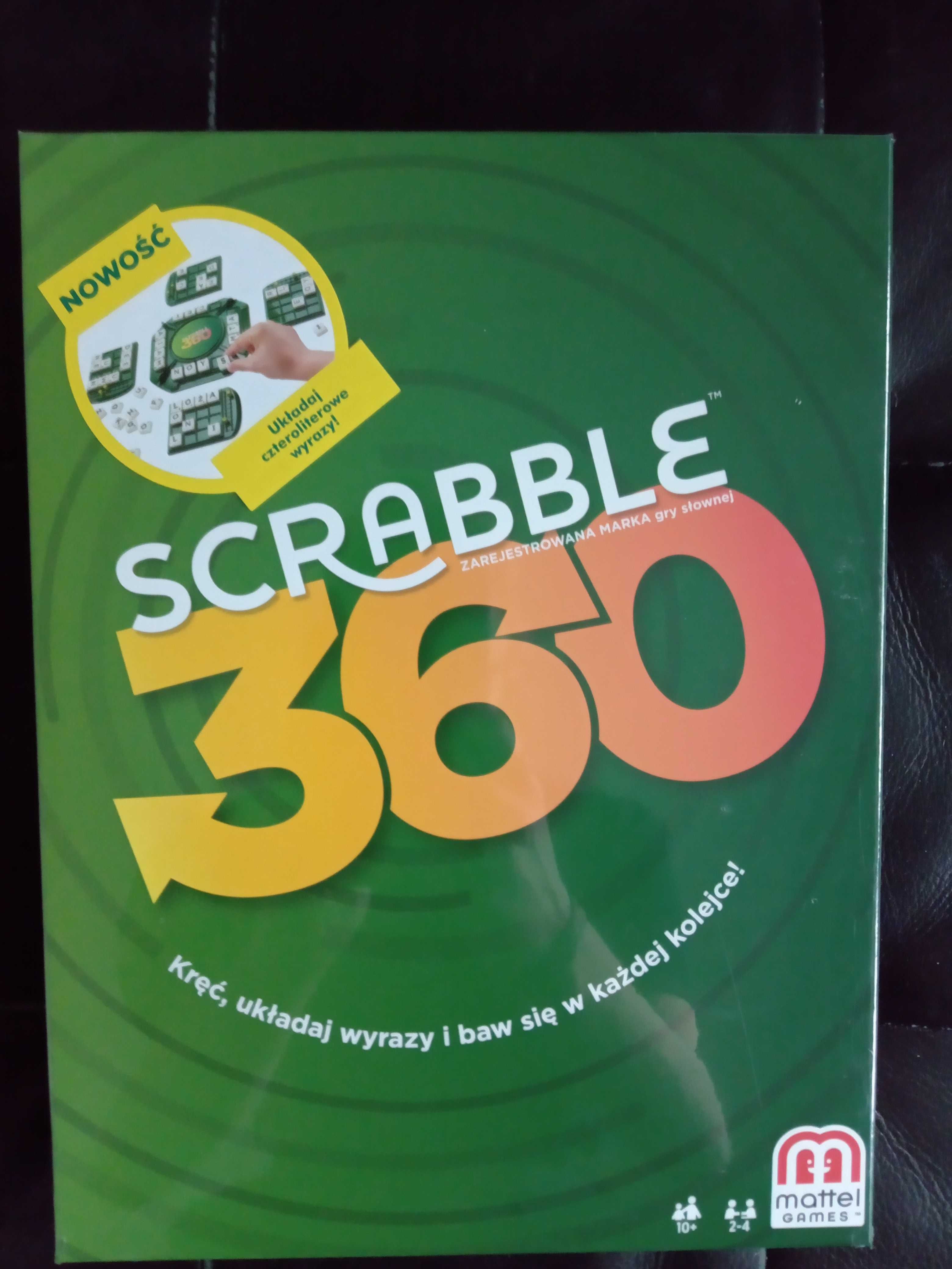Scrabble gra rodzinna - nowa zafoliowana