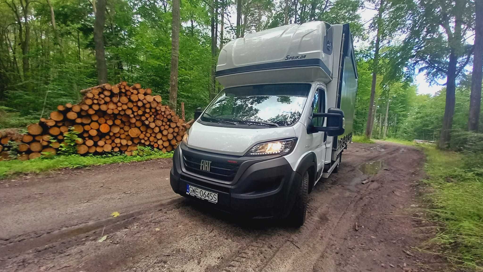 FIat DUCATO 2022 winda plandeka miedzynarodowka