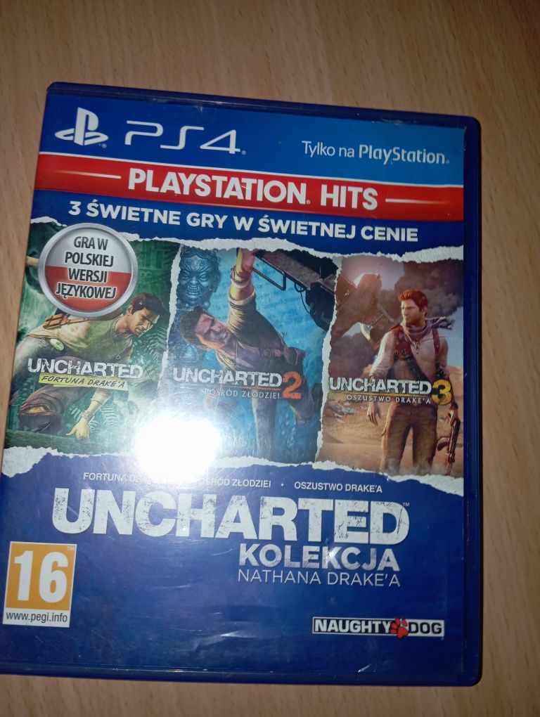 Uncharted kolekcja Nathan Drake gra na ps 4