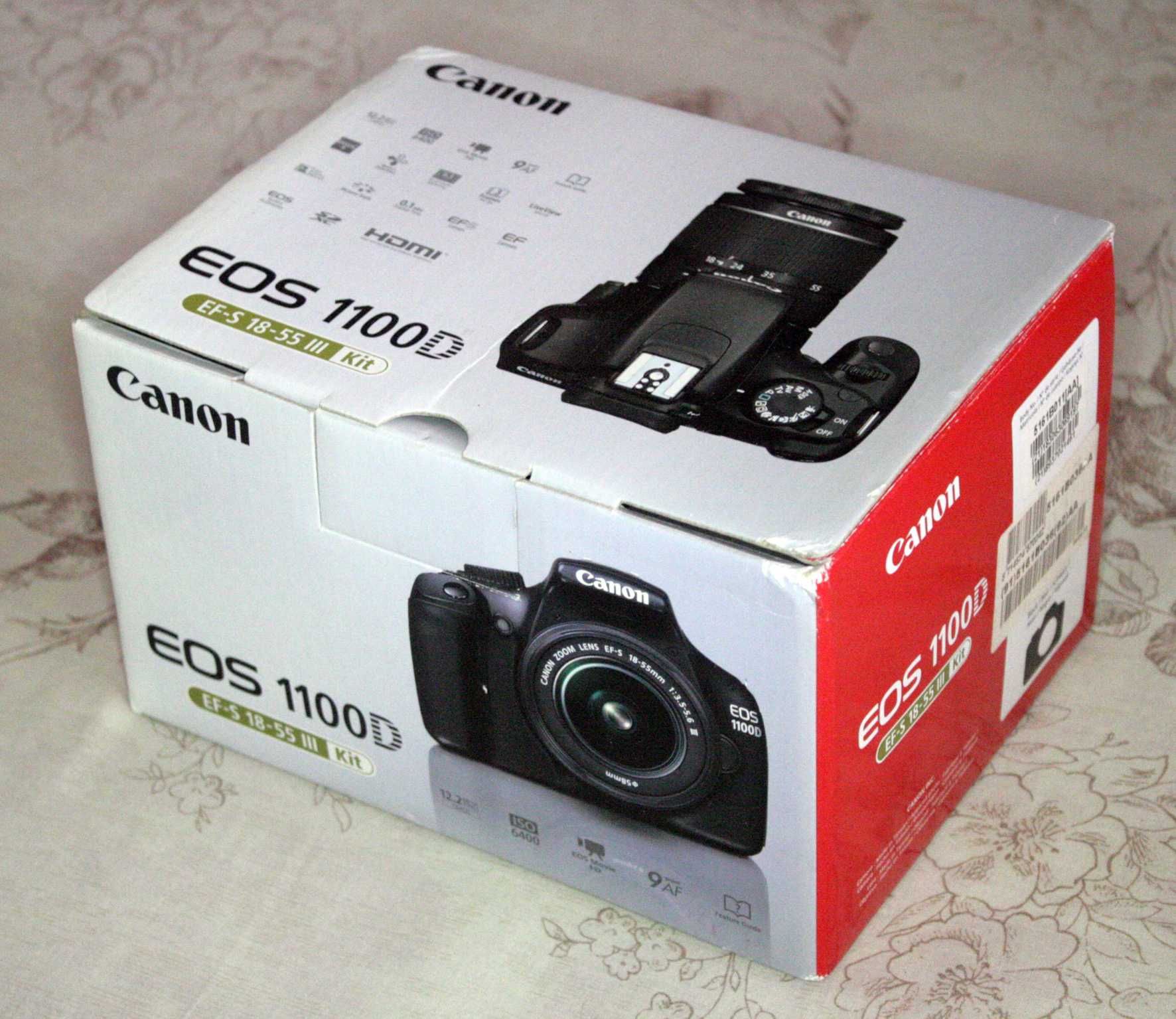 Canon EOS 1100D Kit EF-S 18-55 III