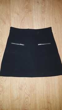 spódnica mini czarna sinsay