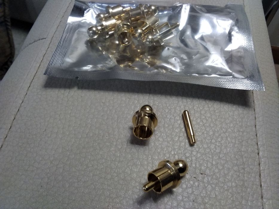 Tampas para RCA, (8) anti microfonia