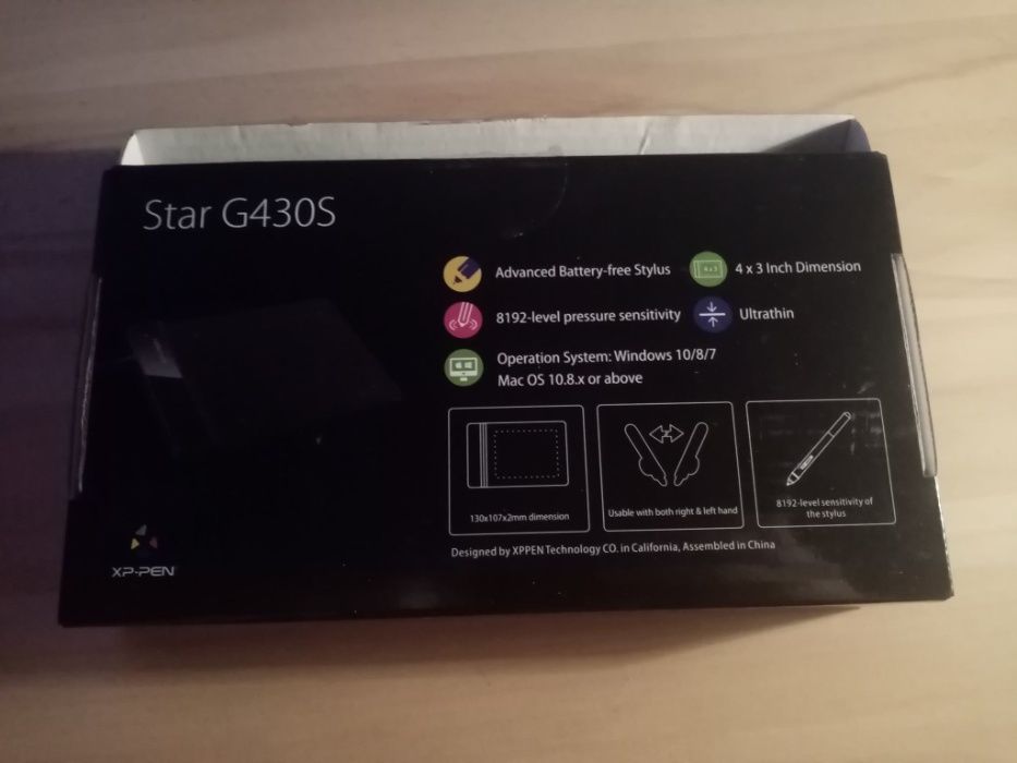 Tablet graficzny XP-PEN Star G430S.