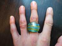 Pierścień pierścionek ozdobny damski