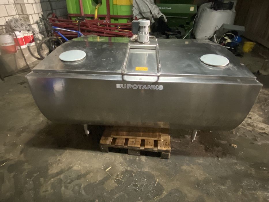 Schładzanik do mleka 1250 l EUROTANKS 2012r