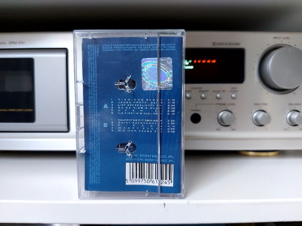 Kaseta audio Zbigniew Wodecki obok siebie Zacznimy od Bacha hologramy