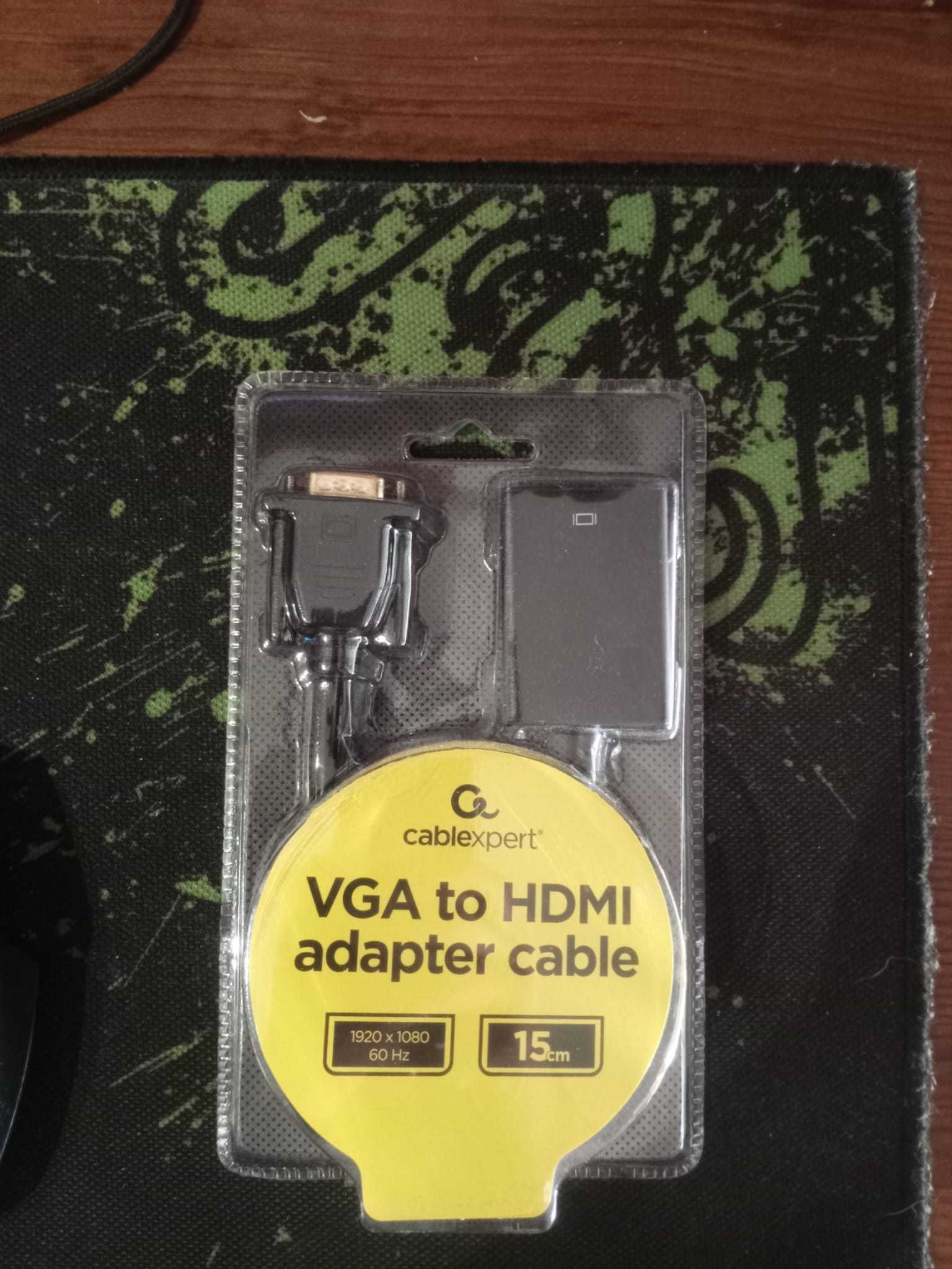 VGA to HDMI 15 metros cabo adaptador