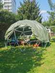 Kopuła geodezyjna z PCV – glamping, osłona basenu, szklarnia, foliak