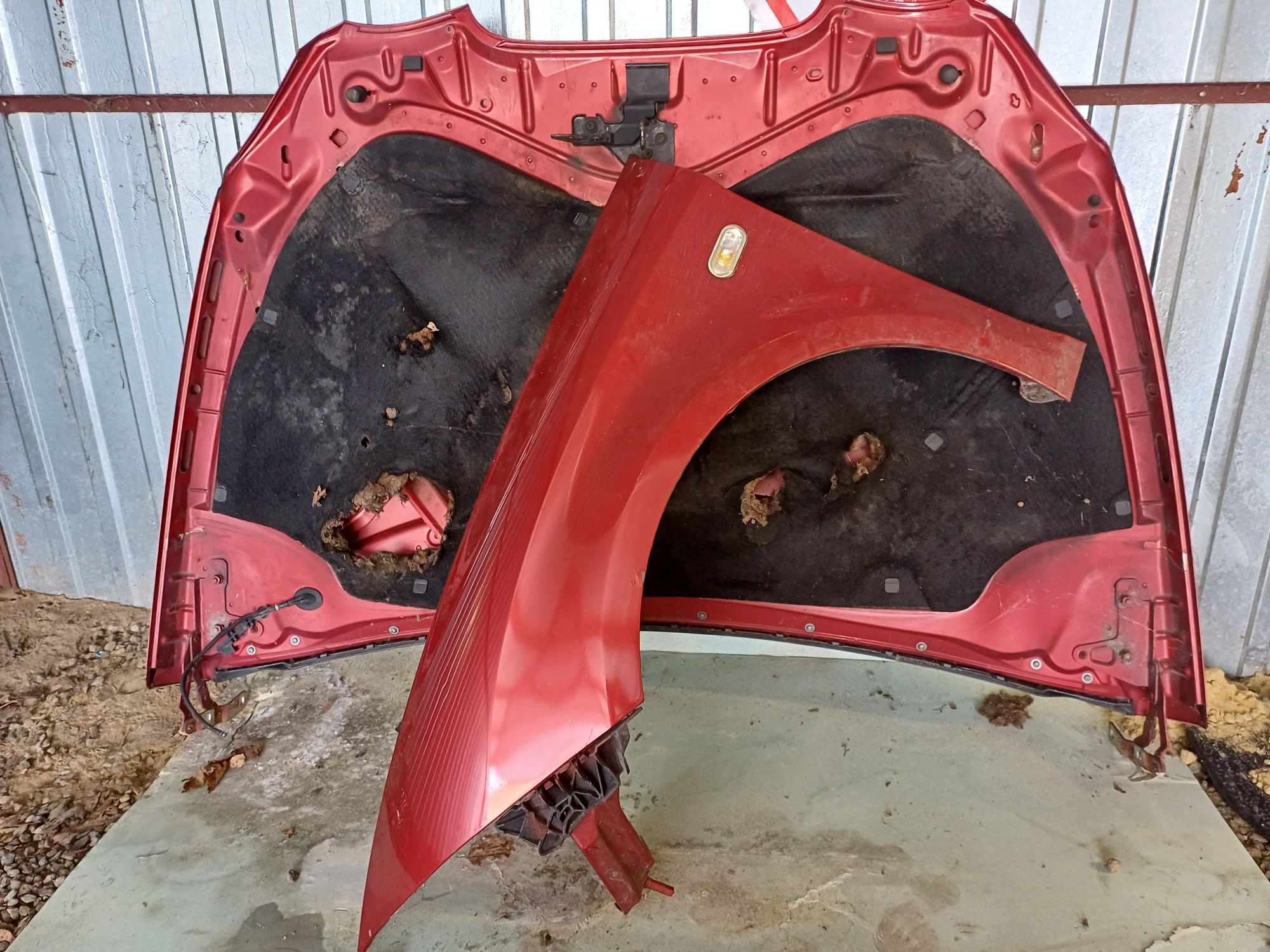 Przód zderzak deska rozdzielcza błotnik nadkola kokpit Seat Leon II