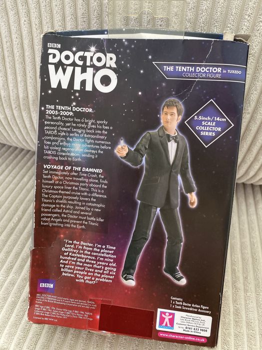 figurka kolekcjonerska z serii BBC "Doctor Who